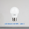 LED BULB 3 W MPE - LBD 3