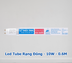 led tube 10w 0.6m rangj đông