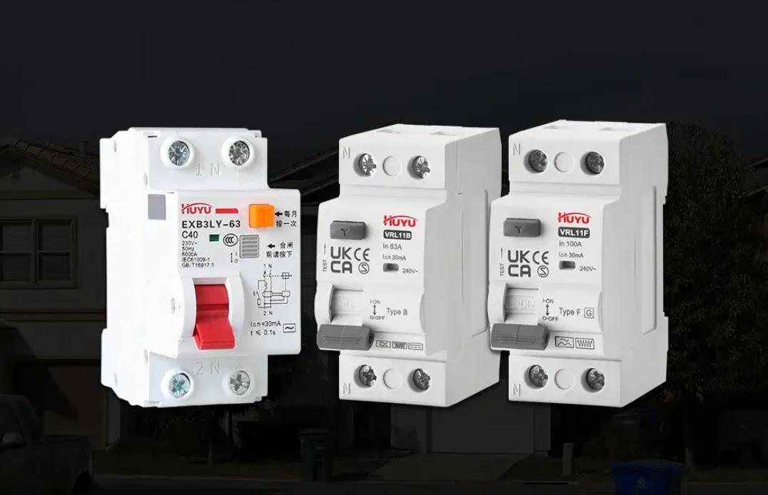RCCB là gì? Cấu tạo, nguyên lý hoạt động, phân loại và cách chọn 3 Một số loại RCCB phổ biến hiện nay